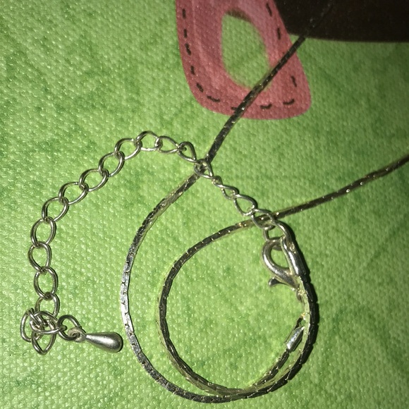 Pink Flowers Rhinestone Drop Layered Set NWOT - Picture 17 of 17